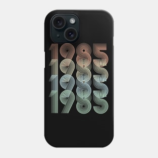 Vintage 1985 35th Birthday Men Women Phone Case