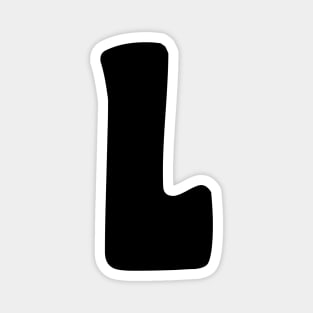 Letter L Magnet