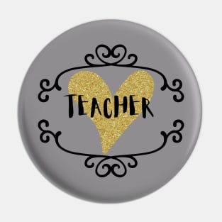 Teacher Shirt Pin