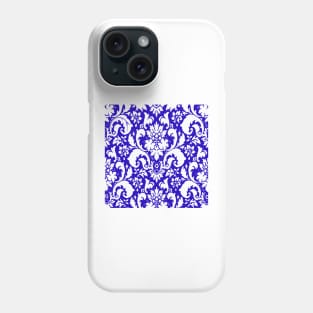 Paisley Blue and White Phone Case