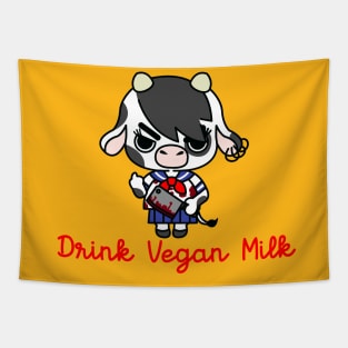 drink vegan milk(go vegan) Tapestry