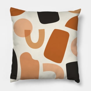 Abstract Desert Shapes Pillow