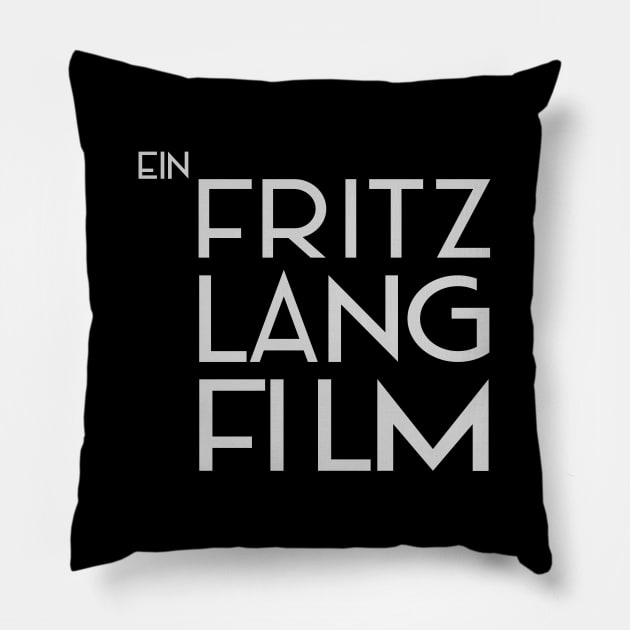 Directed by Fritz Lang Pillow by UnlovelyFrankenstein