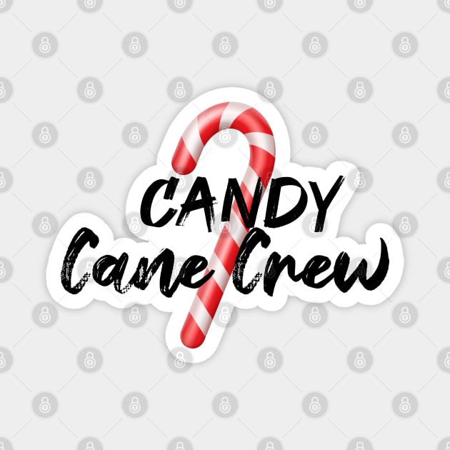 Candy Cane Crew Funny Christmas Magnet by SAM DLS