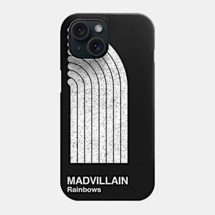 MADVILLAIN Rainbows / Minimalist Graphic Design Fan Artwork Tribute Phone Case