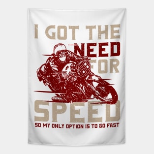 I Got The Need For Speed Tapestry