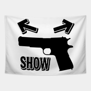 Gun Show Gym Rat Tapestry