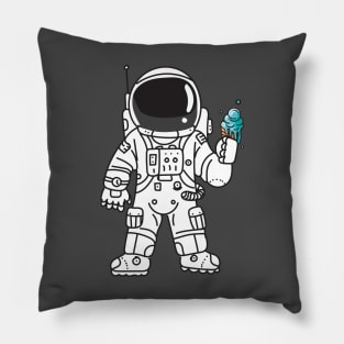Astronaut Ice Cream Pillow