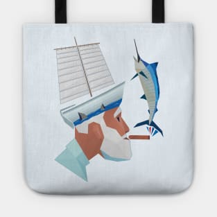 The deep blue sea and the old man Tote