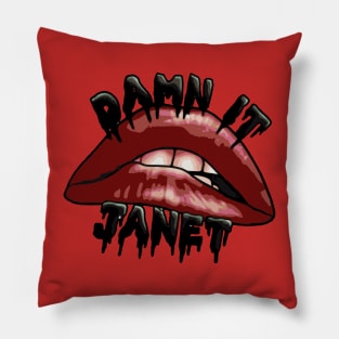 Damn it Janet Lip Pillow