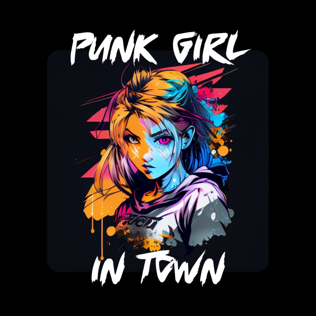 Graffiti Style - Punk Girl In Town 10 by PD-Store