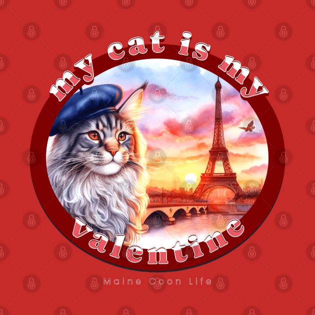 My French Valentine Cat Maine Coon Life 09M by catsloveart