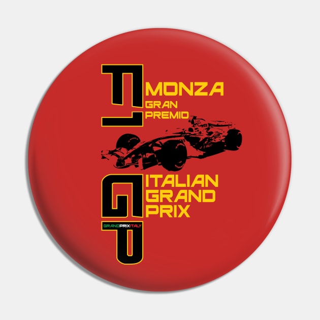 Italian F1 Grand Prix Monza Gran Premio F1-GP Pin by CGD