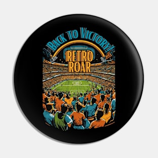 Retro Football: Back to Victory! Design Pin