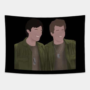 Hawk & Trap Tapestry