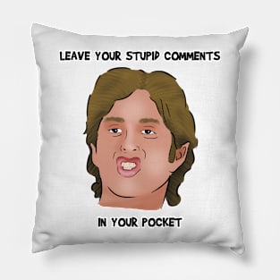 Leave Your Stupid Comments In Your Pocket | The Room Pillow