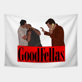 "Goodfellas" Phone Strangle Scene Tapestry