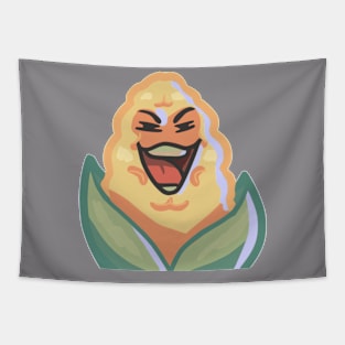 Our Corn Mascot Tapestry