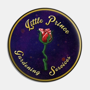 The Little Prince Gardening Services Pin