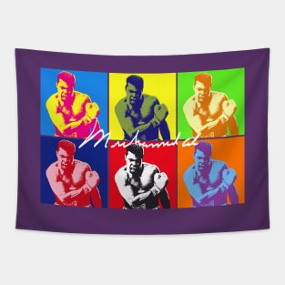 Muhammad Ali Popart Tapestry