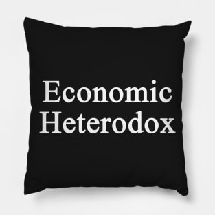 Economic Heterodox Pillow