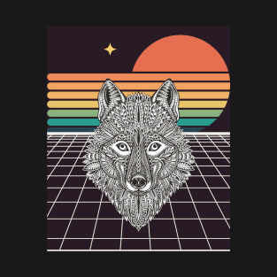 Cosmic Wolf Love T-Shirt
