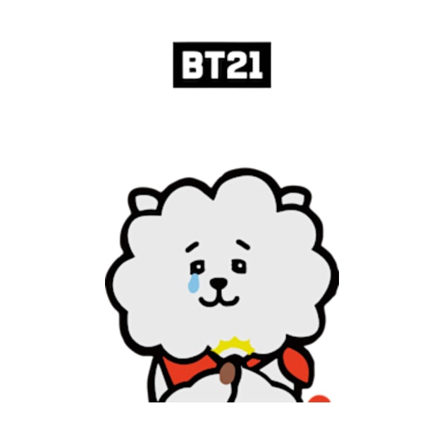 bt21 bts exclusive design 83 by Typography Dose