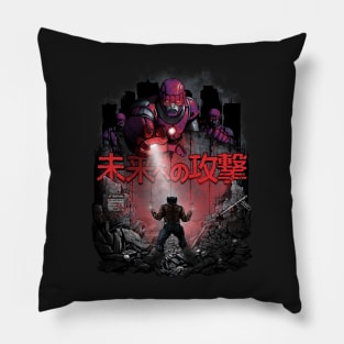 Attack On The Future Pillow