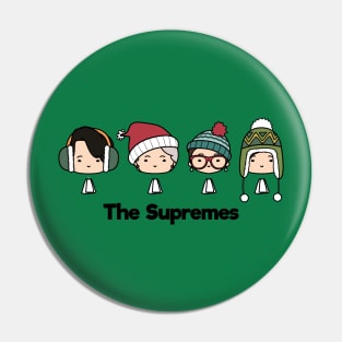 The Supremes Cute Kawaii Chibi Winter Hat Tshirt Gift Pin