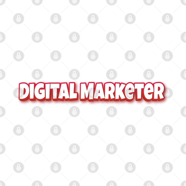 Digital Marketer by ProjectX23 Orange