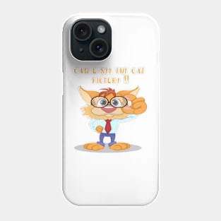 can u see the cat picture !! t-shirt cat lover gift Phone Case