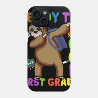 Dabbing 1st Grade Sloth Back To School Phone Case