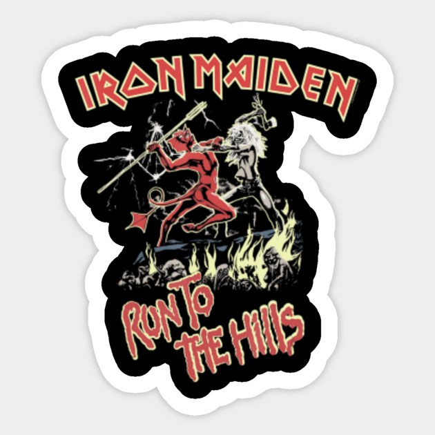 Iron-Maiden - Iron Maiden - Sticker | TeePublic
