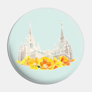 San Diego Temple Pin