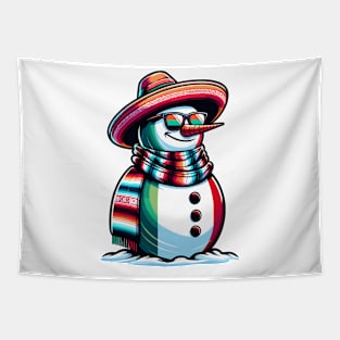 Snow Hombre Tapestry