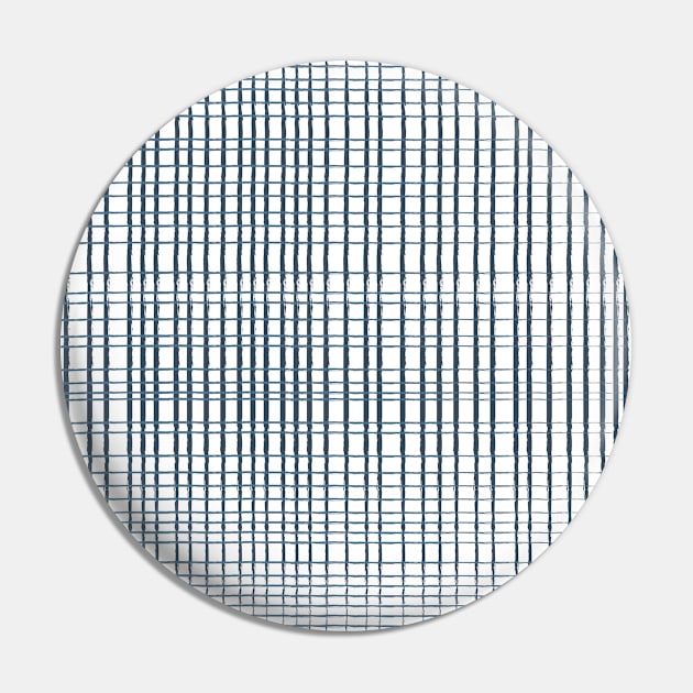 Thin Blue Lines Crosshatch Pin by PSCSCo