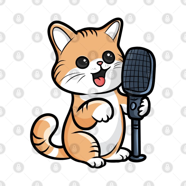 Singing Cat by Ryuga