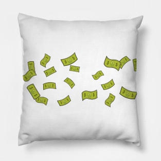 Raining Money Pillow