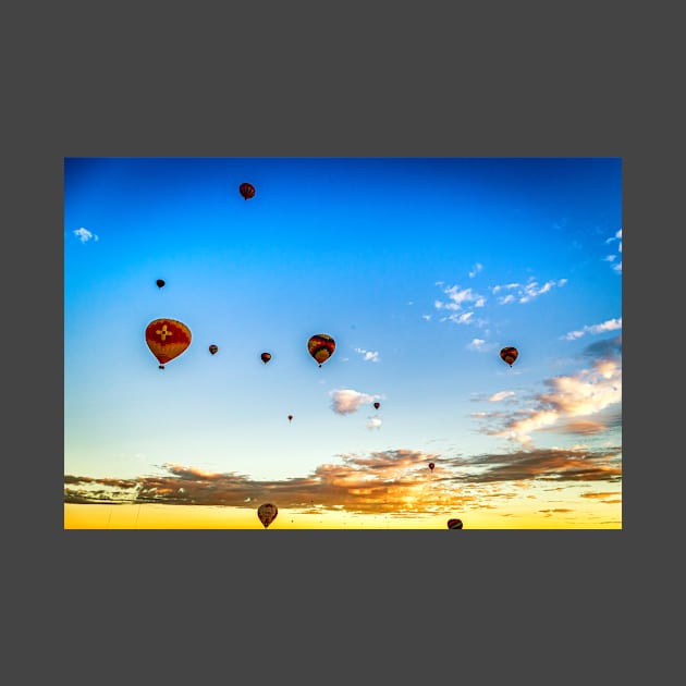 Albuquerque Hot Air Balloon Fiesta by Gestalt Imagery