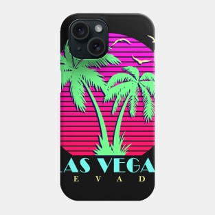 Las Vegas Nevada Palm Trees Sunset Phone Case