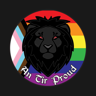 An Tir Pride - Pride Progress - Populace Badge Style 2 T-Shirt