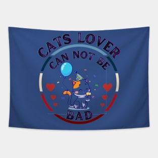 Cats Lover Can Not Be Bad Tapestry