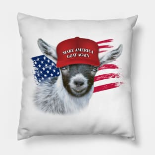 Make America GOAT Again Pygmy Goat 2 Pillow