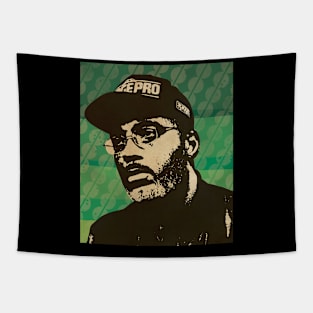 Large Professor // Retro Poster Hiphop Tapestry