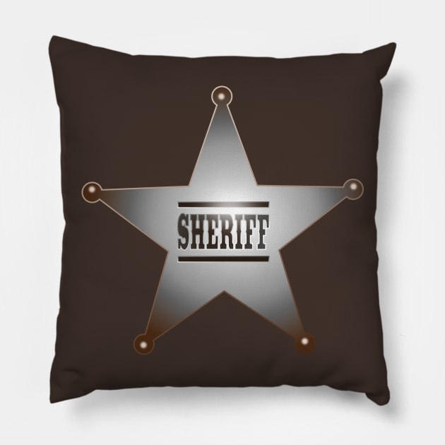 Sheriff Pillow by Moses763