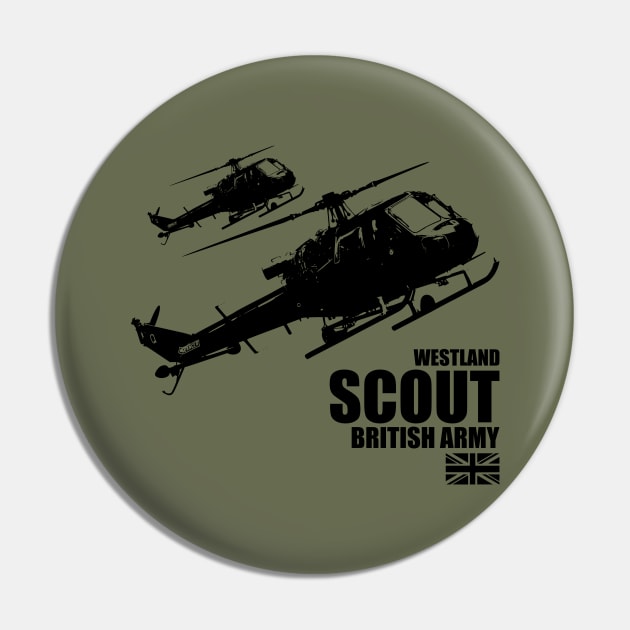 Westland Scout Pin by TCP