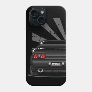 Monster Skyline GT-R R32 (Black Metallic) Phone Case