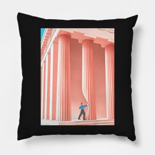 guy billout - guy billout column Pillow