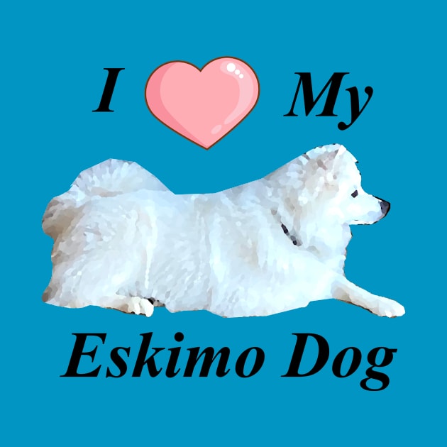 Love for an American Eskimo Dog by Zen Goat 