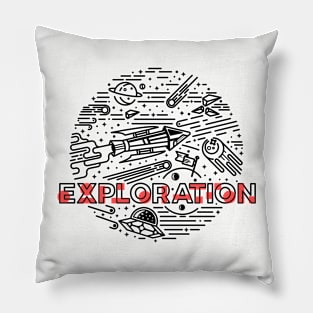 Exploration Space Pillow